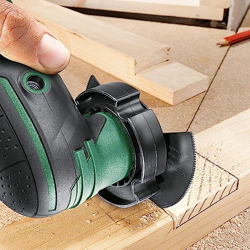 5PCS-zaagbladen Kit Circular Oscillating Multi Tool Accessoires set voor het repareren snijden Fit Compatibel Semiblad Meest 4
