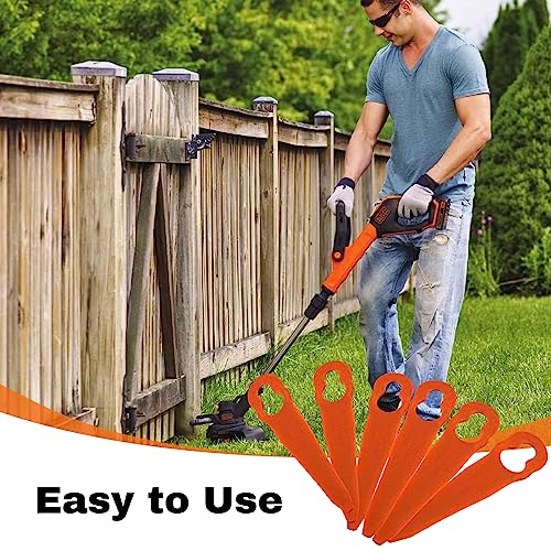 48 st Plastic Cutters Blades Vervanging voor Stihl PolyCut 2-2 4008 007 1000 Grassnijgereedschappen voor grasmaaiers 4