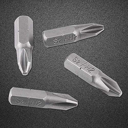 10 st. 25mm PH2 bit, gipsplaat gipsplaten droge muur schroevendraaier bits, magnetische impact stuurprogramma bits, schroevendraaier invoegen bit 3