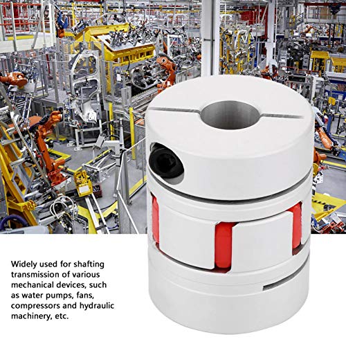 Clutch Clutch, D40 L50 14 * 14mm Flexibele Jaw Clutch CNC Shaft Spider Steeper Motor Clutch voor Schafting Transmissie 3