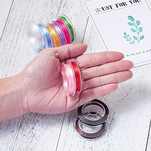 100 Yards 0.8mm Elastische String Stretchy Armband String Kleurrijke Crystal Stretch Bead Cord Kralen Sieraden Maken Crafting 4