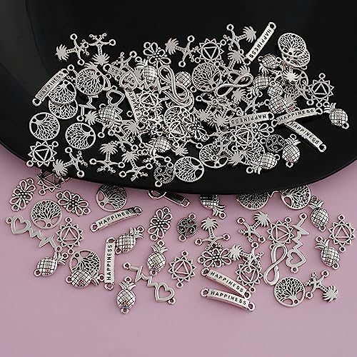 120 st Keltische knoop, sieraden connectoren, Charms Hangers, Craft Supplies voor sieraden, Accessoires, Kettingen, Armbanden (B) 5
