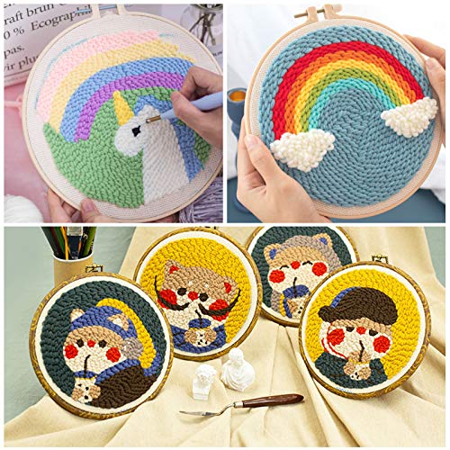 67x50cm Naaldwerk Stof,Linnen Naaldwerk Stof Monkdoek voor Punch Naalden Carpet-Punch Naalden Pinch Naalden 5