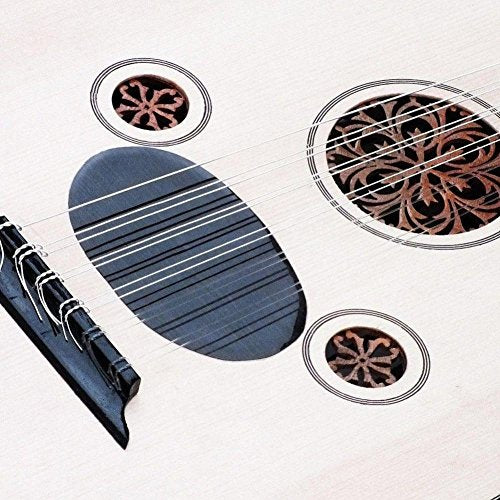 Old Saiten, Nylon versilbert Kupferlegierung klar Normalspannung Oud Saiten Set Zubeh?r(12 snaren) 4