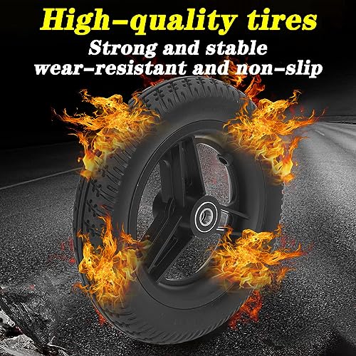 Vervanging Rolstoel Wielen, Polyurethaan Rolstoel Wiel 10x2 Inch - Duurzame Voor Rollator Walker vervanging Castor voor, Vervanging wielen 4