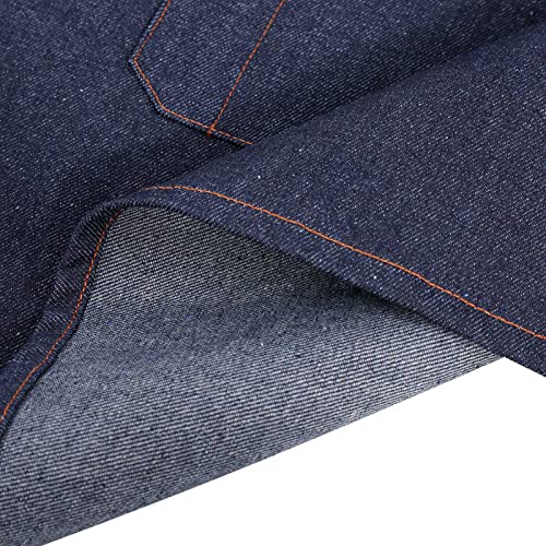 Jeans Bib Apron met lederen riem voor bakkers, Bartenders, Grill Chef, Work Cook, Uniform 5