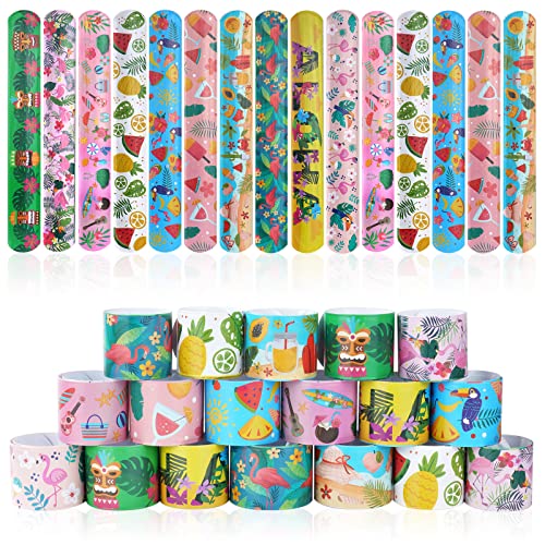 Klik op armbanden voor kinderen, kleurrijke dieren/ruimte/dinosaurus/Eenhoorn/meermin, vouwen armbanden, kinderen verjaardagsfeest Geschenken Perfect voor kinderen jongens meisjes 23*5.5*2,5, polyvinylchloride