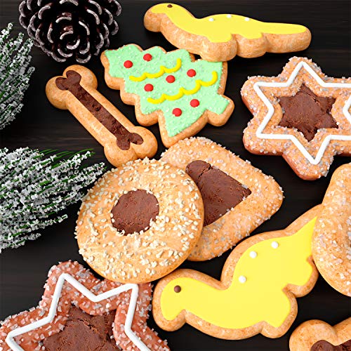 Cookie Cutters 40 stuks Cookie Cutter Kerst Dinosaurus Cookies Cookie Cutters voor kinderen 5