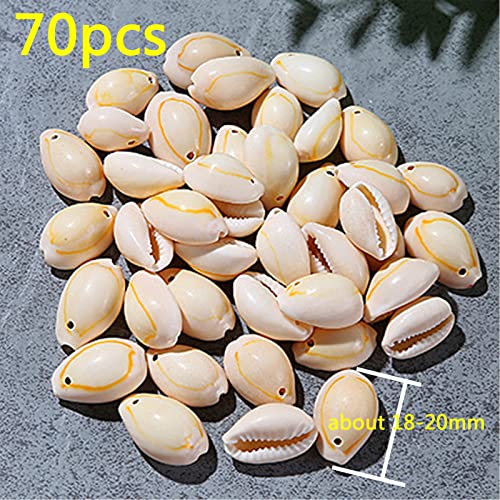 Mossel kralen, Ambacht Shells Ideaal voor ambachten, decoratie of sieraden maken (zak van 70)