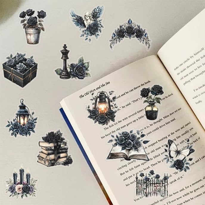 Donkere roze Transparante Stickers voor tieners en volwassenen, 50 stuks, Donkerroze, Waterdichte Vinyl Sticker Set, Auto, Motorfiets, Fiets, Skateboard, Snowboard, Bagage, Laptop, Koffer, Helm 3