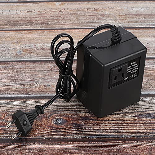 EU Plug Adapter, 300W Transformer Voltage Converter AC 220V tot 110V EU Plug Adapter(220V) 4