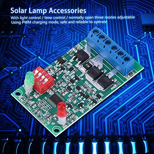 Circuit Board op Solar Lamp Panel, 3A 3.7V / 7.4V / 11.1V Controller Module 3