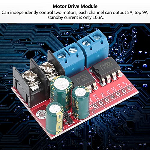 5A DC Motor Drive Module Control Plate Module rechts en links Rock, PWM Control Double-H Bridge Module 3