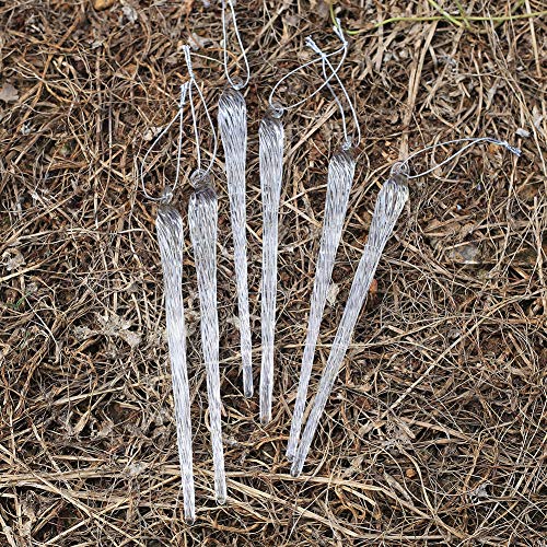 Kerstboom decoratie ijs kegel ijs druppel hanger gemaakt van glas voor opknoping kerst decoratie (glas ijs ijsje) 4