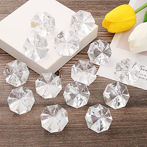 deko diamanten 35 stuks 32mm acryl kristal tafel decoratie strooien decoratie bruiloft decoratie (32mm transparant)