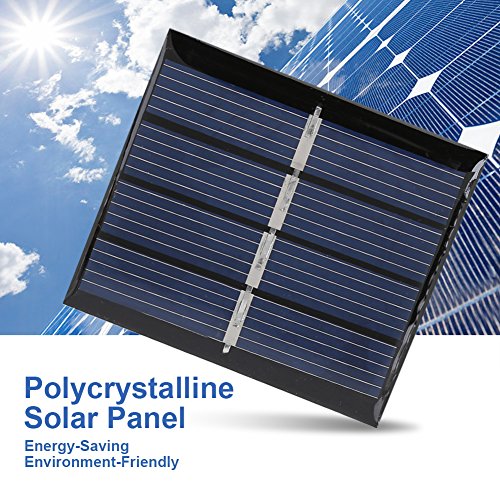 2 st. 0,36W 2V Polykristallijne Solar Panel Mini DIY Solar Panel Power Module Batterijlader