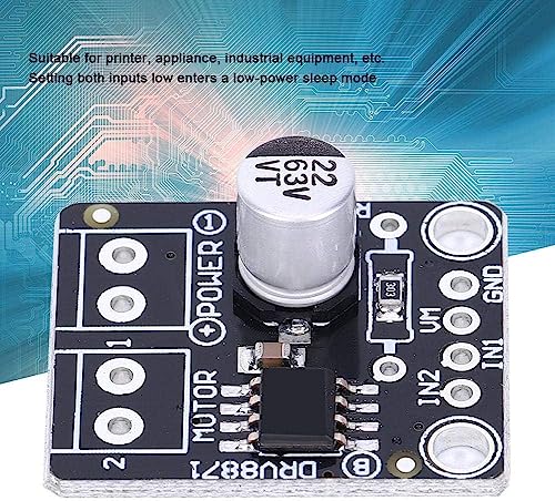 Drive Module, DRV8871 voor H-Bridge DC 6.5-45 V Drive Module, Drive Module, 3.6 A PWM Control Module, Geïntegreerde Beschermingsfunctie (2), Pack of 2 3