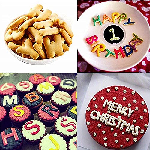 Silicone Candy Alphabet Bakken Cake Chocolade 3D 26 Letters Pink Mold 4