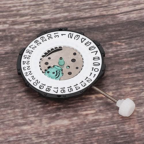 Quartz beweging, datumweergave, eenvoudige installatie voor horloge reparatie accessoire (enkele kalender)