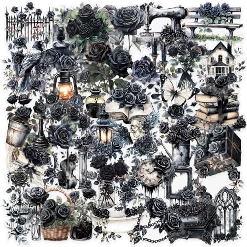 Donkere roze Transparante Stickers voor tieners en volwassenen, 50 stuks, Donkerroze, Waterdichte Vinyl Sticker Set, Auto, Motorfiets, Fiets, Skateboard, Snowboard, Bagage, Laptop, Koffer, Helm