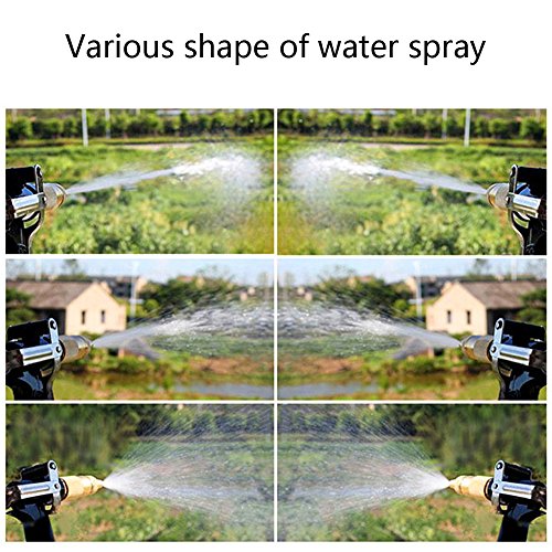 Draagbaar hogedrukwaterpistool, hogedrukautowasmachine Reiniging Tuin Besproeiing Waterpistool Sprayer 4