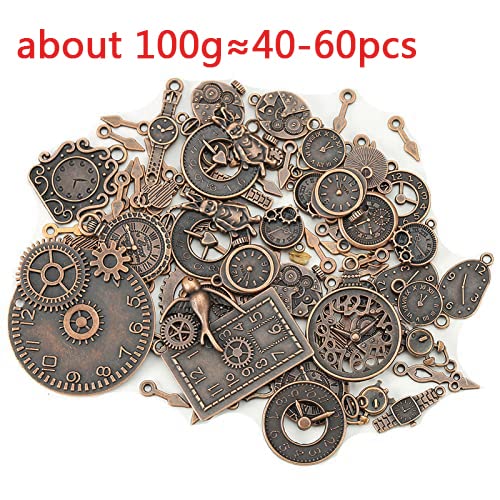 Steampunk metaal Gear Set klok Vintage Steampunk metalen hanger voor DIY Sieraden metaal geen edelsteen