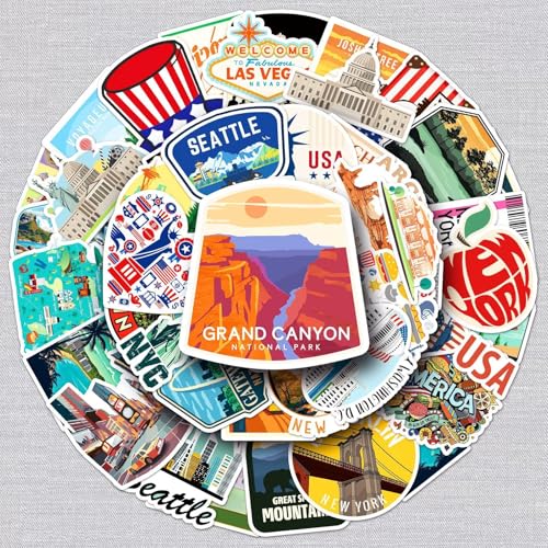 Verpakking van 50 Vinyl Stickers voor tieners en volwassenen Vinyl Set Auto Motorfiets Fiets Skateboard Snowboard Bagage Laptop Koffer Helm Motorfiets Computer