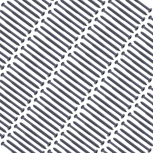 8mm x 65mm lichtgewicht Betonschroef met verzonken TX30 Torx Head, Coarse Thread Sharp Point Direct bevestigingsschroef, C4 Corrosiebestendig verankeren voor buiten (10 PCS) 5