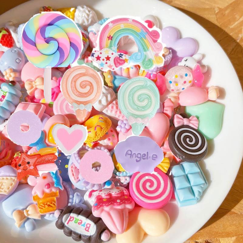 29 st. Candy Ornaments, DIY Plastic kunstmatige simulatie snoep decoratie voor telefoon Shell winkel Bulletin Board, Home Party Bruiloft Decor