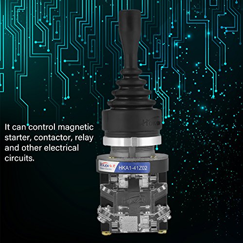 1pc HKA1-41Z02 Switch 2NO 2-Position Return Momentary Joy Stick Joystick Switch voor automatiseringsveiligheid 3