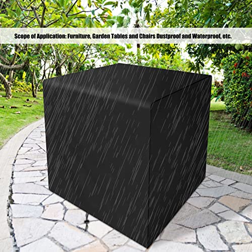 Tuinmeubilair Hoes 80 X 60 X 110 Cm Rechthoekige Outdoor Tafelhoes Las voor Tuin Gazebo Balkon Waterdicht Winddichte Tear-proof Polyester