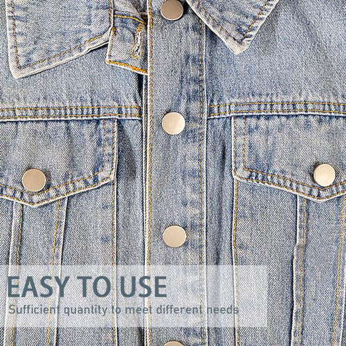 Snap sluiting Set, 80 stuks, Spring Snap bevestigingsmiddelen, Roestvrij stalen drukknop, 15mm, Heavy Duty Brass Canvas Snap Button, Marine Quality Boat, Canvas Snap Buttons voor kleding, Boottas 4