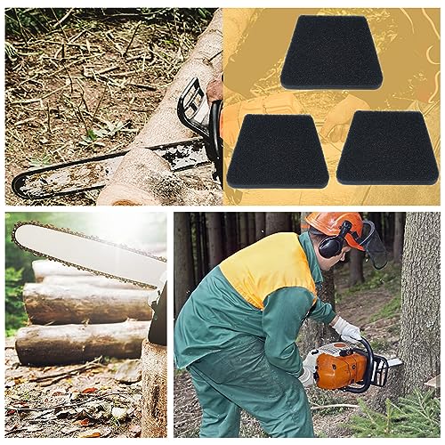 3Pcs/Lot Air Filter voor McCulloch Chainsaw 2000 3200 3500 3516 3210#530037793 5