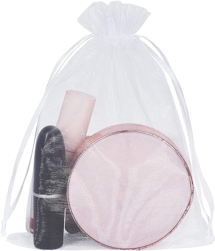 50 stuks Organza Tassen voor bruiloft geschenktassen 15 x 20 cm 5