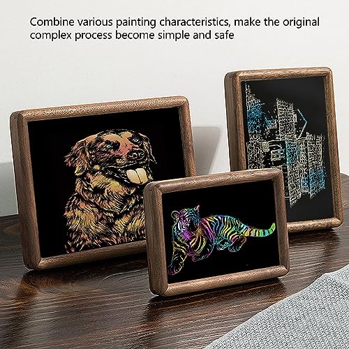 Laser Graveren Kleurenvel 13x19cm Gravure Machinekaart Laser Gravure Markering Papier met Bamboe Pen Kleurenvel 4