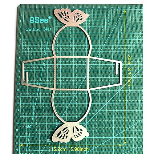 3D Butterfly Paper Box Butterfly Box Metal Cutting Die Embossing Template Scrapbook Cutting Die Stencils voor bruiloft verjaardag geschenk verpakking dozen chocolade houders 4