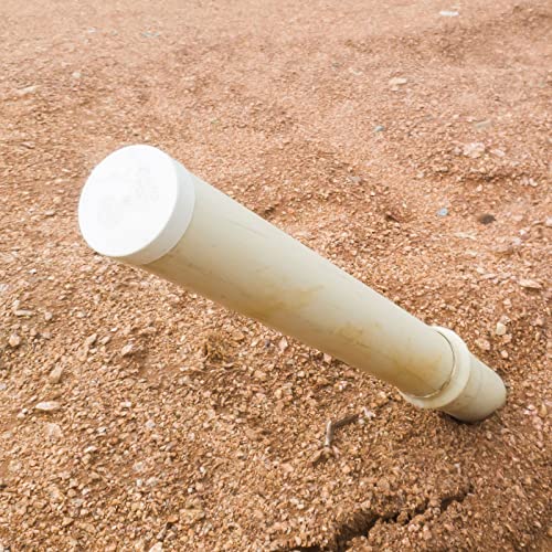 63mm UPVC Pipe End Cap passen, Meubilair Kwaliteit Plug Koppelen Socket voor DIY, Tuin, Grijs 5