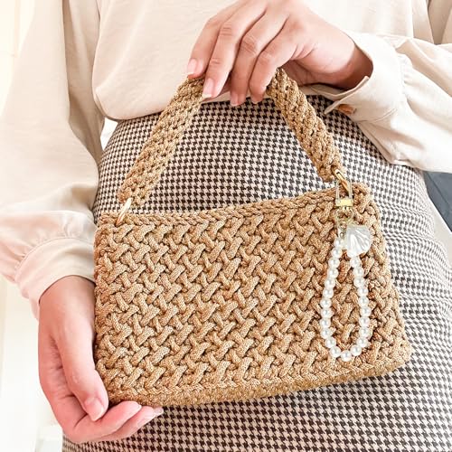 Pearl Keychain polsband goud imitatie parel sleutelhanger vrouwen schattige portemonnee bedeltjes hanger liefde hart girly rugzak sleutelhanger accessoire cadeau voor autosleutels 5