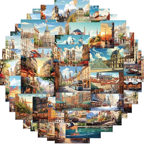 European Construction Sticker Set Stickers Kids Tieners 50 stuks Waterdichte Vinyl Stickers Laptop Skateboard Koffer Helm Auto Fiets mobiele telefoon Motorrijwiel Bike Scrapbook Cadeau dagboek Cups 3