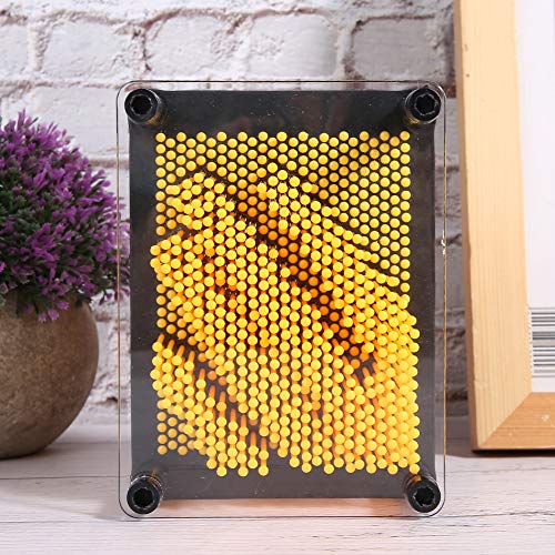 Pin Art Speelgoed, 3D Plastic Hand Afdrukken Model Sensory Naalden Fidget Palm Board, Novelty Sculpture Impressie Naald Art Speelgoed 5