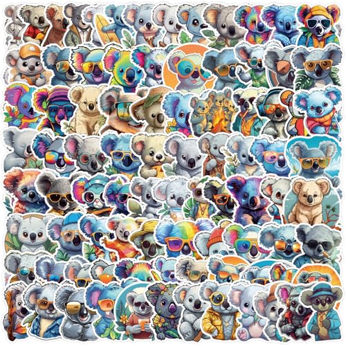 Leuke Sloth Sticker Set Stickers voor tieners Volwassenen 100 stuks Dieren Sloth Waterproof Vinyl Stickers Automotor Fiets Skateboard Snowboard Bagage Laptop koffer