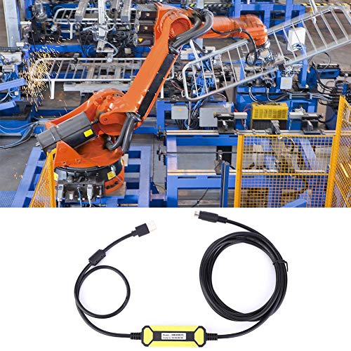 Programmeringskabel, Mini-DIN Compatibel met FX1S/1N/2N/3U FX-serie PLC USB-SC09-FX 2.5 Meters, stofdicht en waterdicht 5