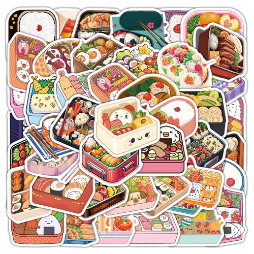 Food Stickers voor tieners Volwassenen 50 stuks Boxing Grinder Vinyl Sticker Set Auto Motorfiets Fiets Skateboard Snowboard Bagage Laptop Koffer Helm Motorfiets Computer