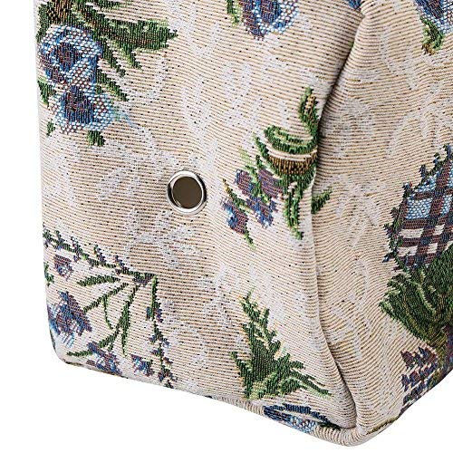 Opslagzak Huishouden Weefsel Craft breinaalden Opslag Naainaalden Organisator Tas Hennep Makeup Bag Bureau Opslag Reizen Opslag Slaapkamer Opslag Winkelen Bag Winkelen Zak 4