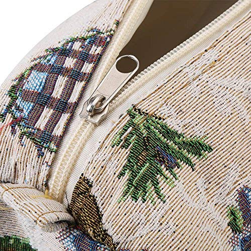 Opslagzak Huishouden Weefsel Craft breinaalden Opslag Naainaalden Organisator Tas Hennep Makeup Bag Bureau Opslag Reizen Opslag Slaapkamer Opslag Winkelen Bag Winkelen Zak