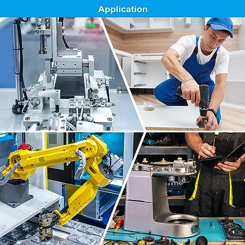 M8 x M16 x 50 Dubbele Threaded Bolts, 5st Roestvrij staal 304 Thread Reducer Adapter voor meubels, lengte 51m m 5